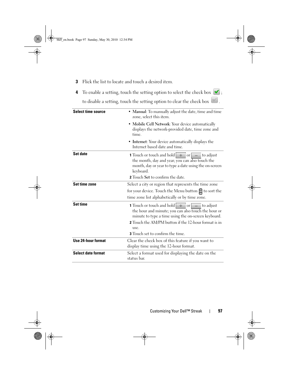 Dell STREAK mobile User Manual | Page 97 / 140