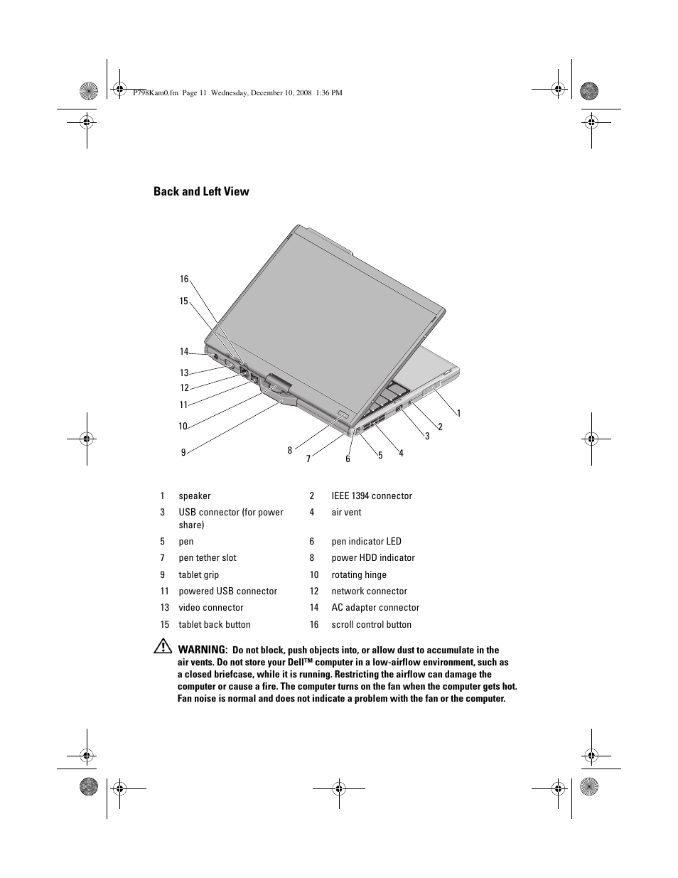 Dell Latitude XT2 (Early 2009) User Manual | Page 3 / 8