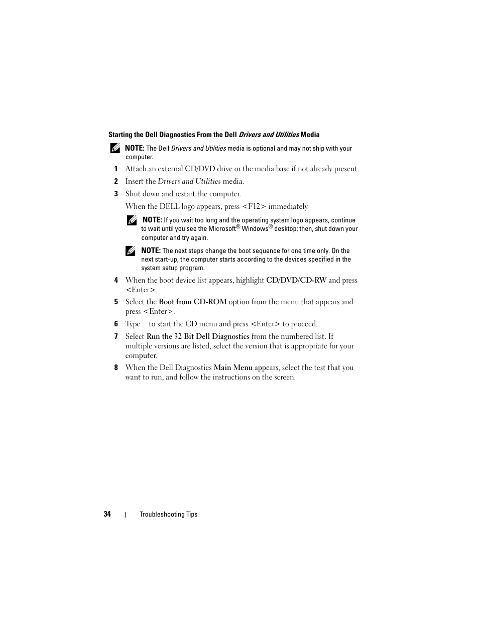 Dell Latitude E4200 (Late 2008) User Manual | Page 34 / 56