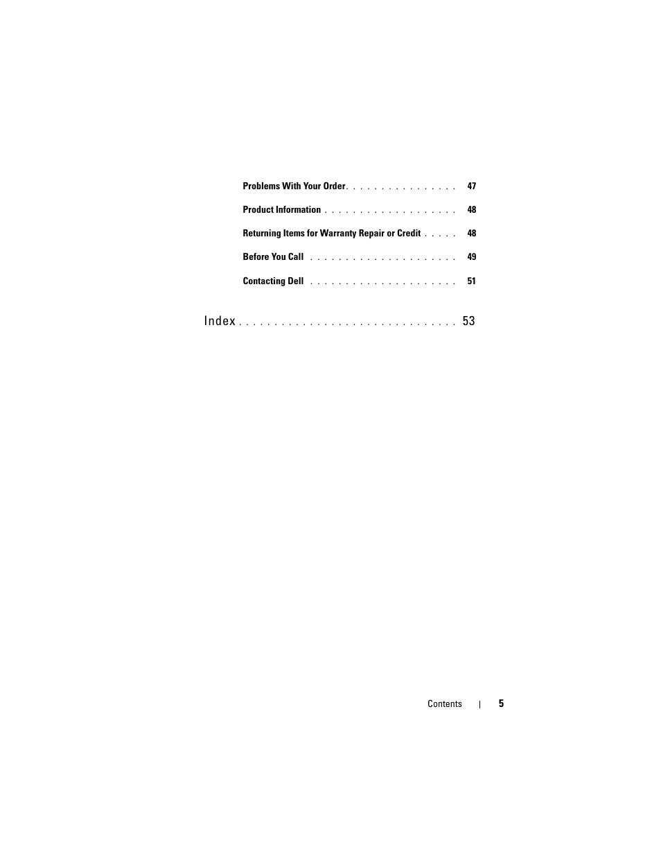 Index | Dell Latitude E4200 (Late 2008) User Manual | Page 5 / 56