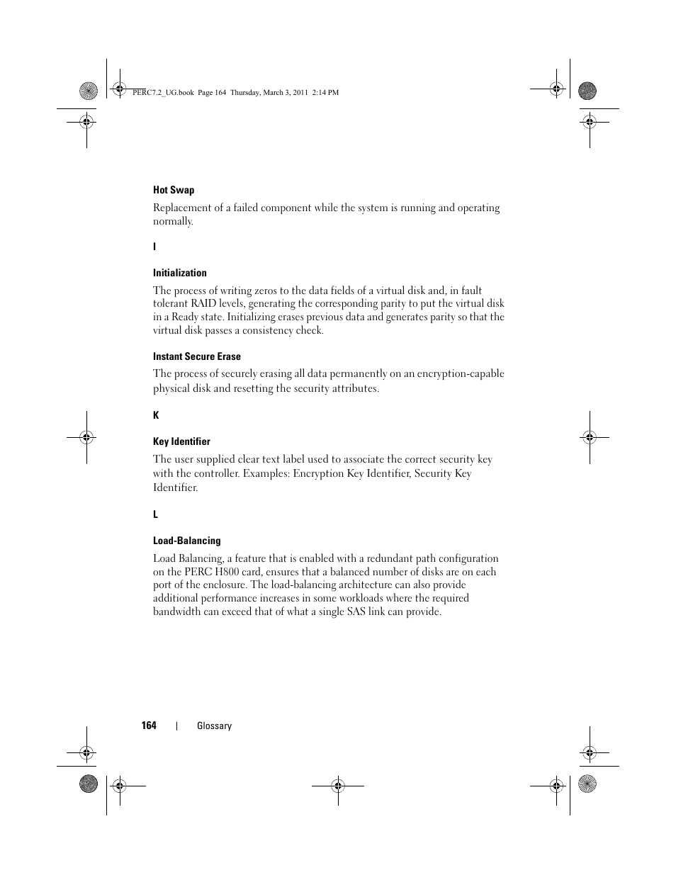 Dell PowerEdge RAID Controller H800 User Manual | Page 164 / 178