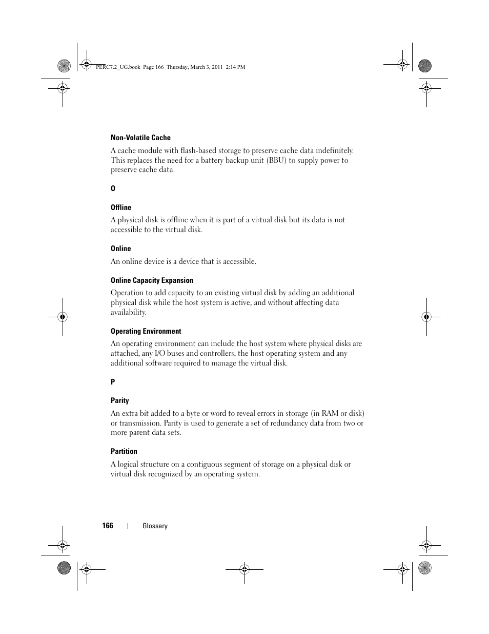 Dell PowerEdge RAID Controller H800 User Manual | Page 166 / 178