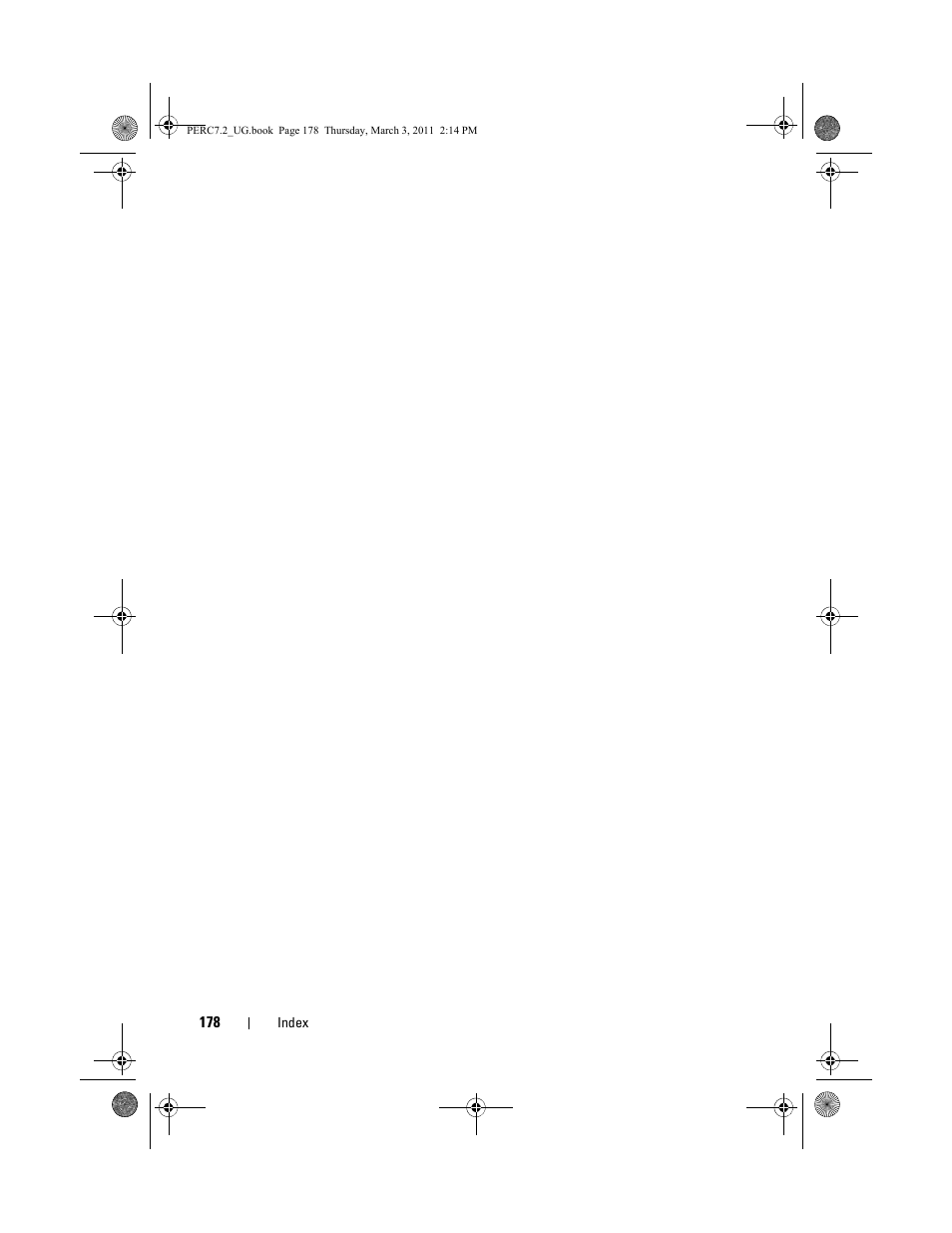Dell PowerEdge RAID Controller H800 User Manual | Page 178 / 178
