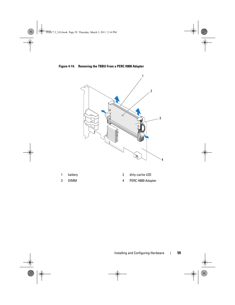Dell PowerEdge RAID Controller H800 User Manual | Page 59 / 178