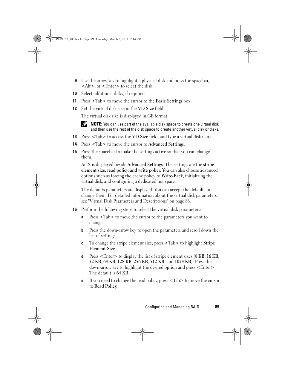 Dell PowerEdge RAID Controller H800 User Manual | Page 89 / 178