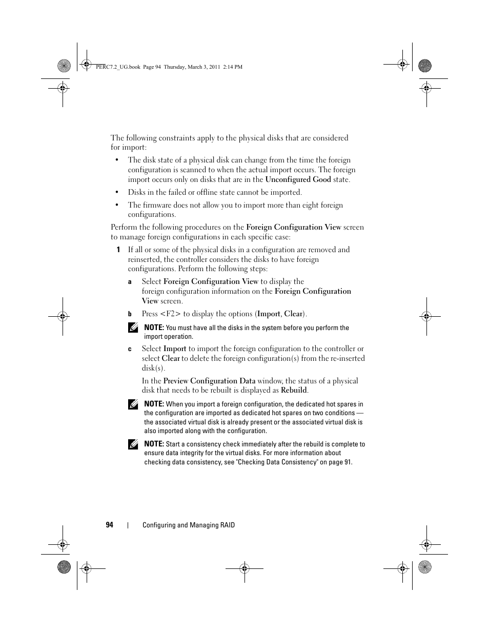 Dell PowerEdge RAID Controller H800 User Manual | Page 94 / 178