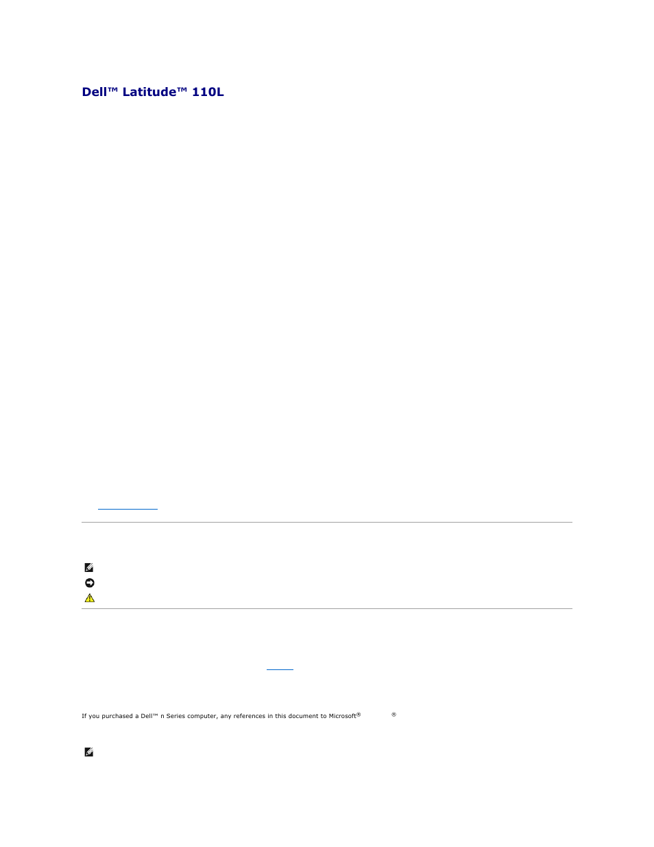 Dell Latitude 110L User Manual | 94 pages