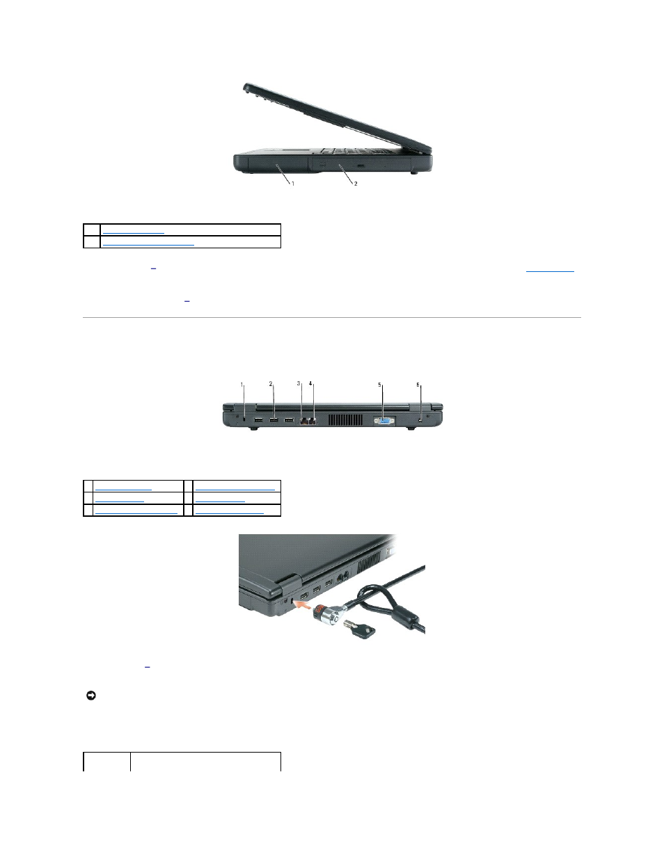Back view | Dell Latitude 110L User Manual | Page 6 / 94