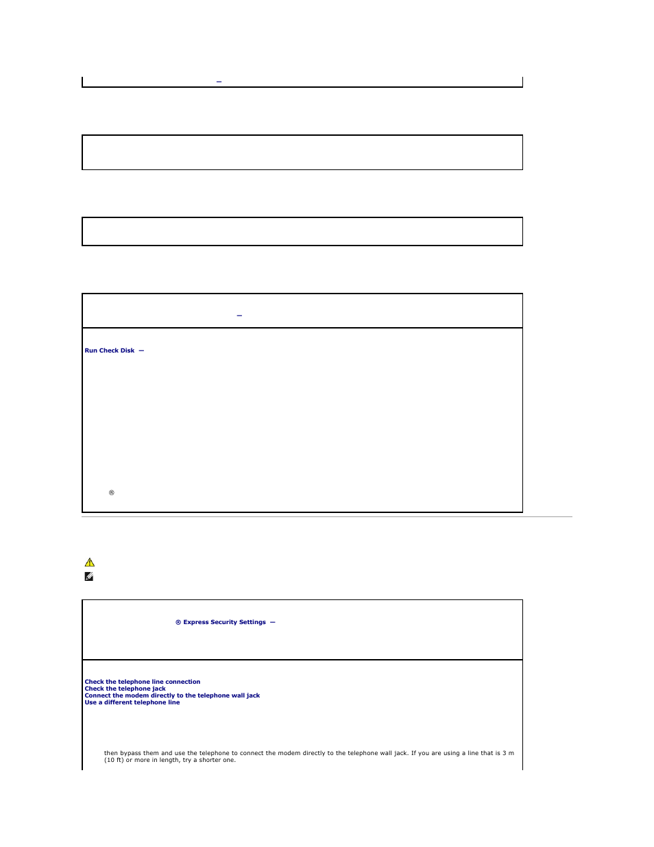 E-mail, modem, and internet problems, If you cannot eject the optical drive tray, Hard drive problems | Dell Latitude 110L User Manual | Page 63 / 94
