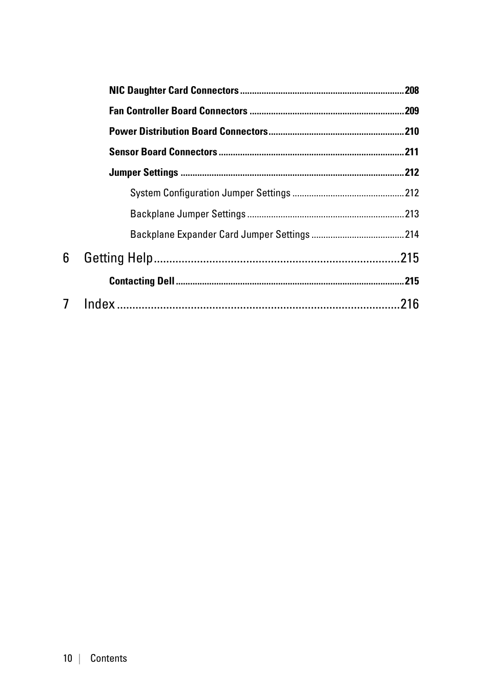 Dell POWEREDGE C6105 User Manual | Page 10 / 222