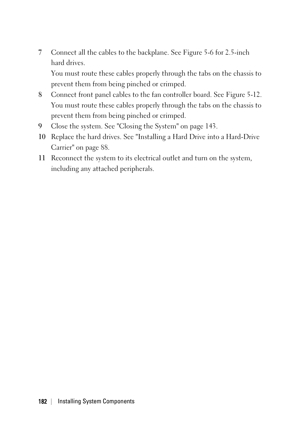 Dell POWEREDGE C6105 User Manual | Page 182 / 222