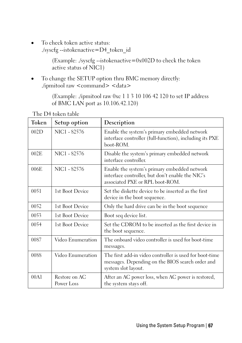 Dell POWEREDGE C6105 User Manual | Page 67 / 222