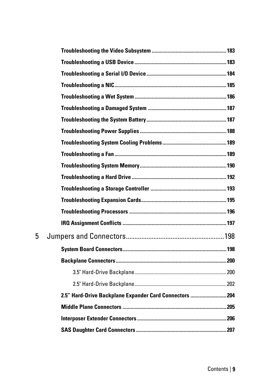 Dell POWEREDGE C6105 User Manual | Page 9 / 222