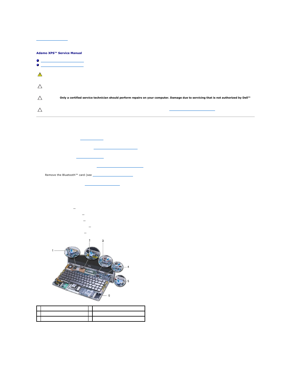 Display assembly, Removing the display assembly | Dell Adamo XPS (Late 2009) User Manual | Page 18 / 59