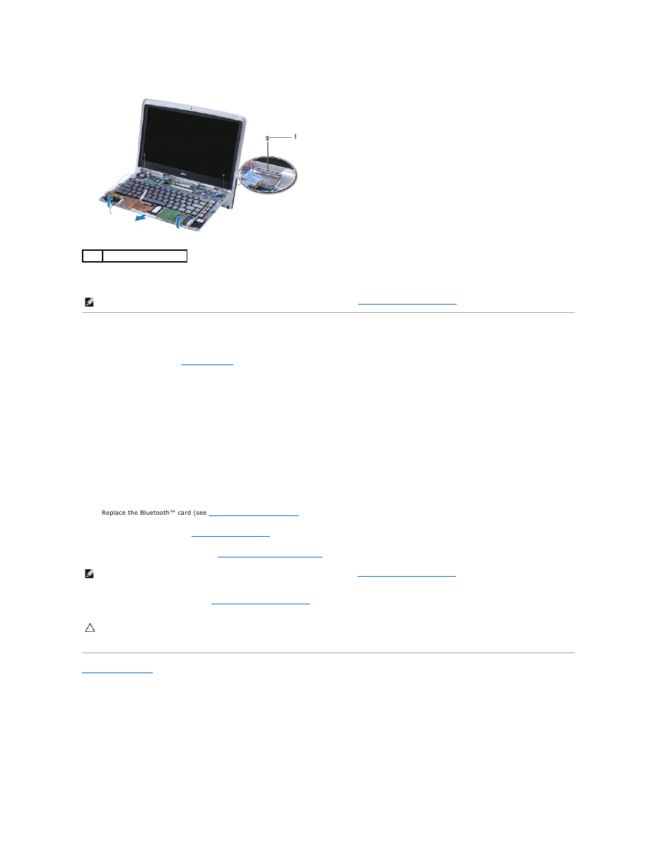 Replacing the display assembly | Dell Adamo XPS (Late 2009) User Manual | Page 19 / 59