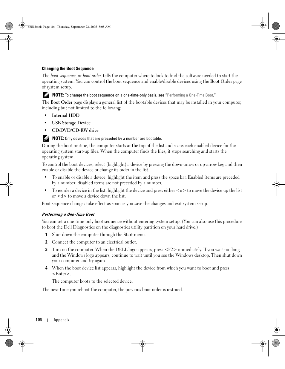 Dell Inspiron 1300 User Manual | Page 104 / 142