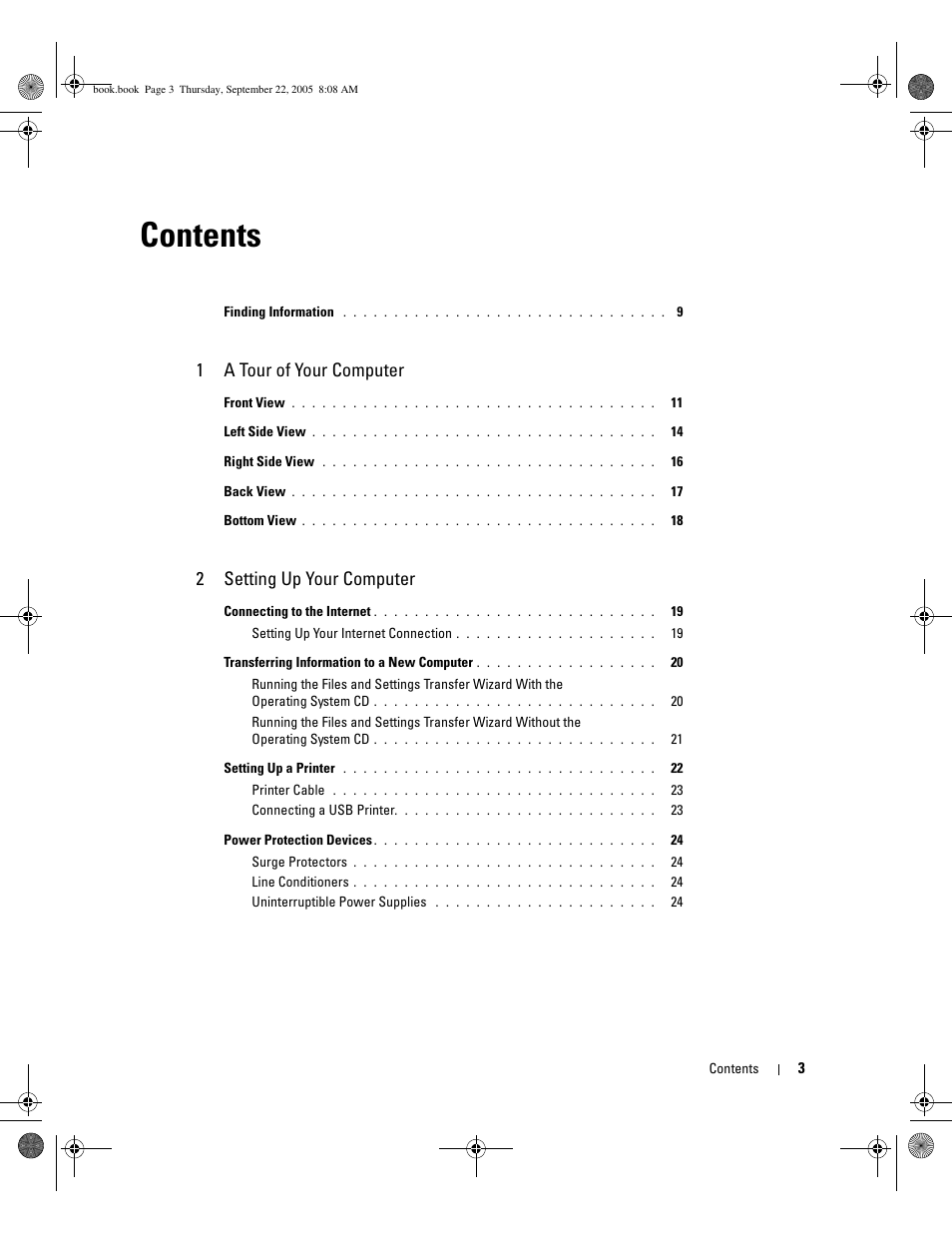 Dell Inspiron 1300 User Manual | Page 3 / 142