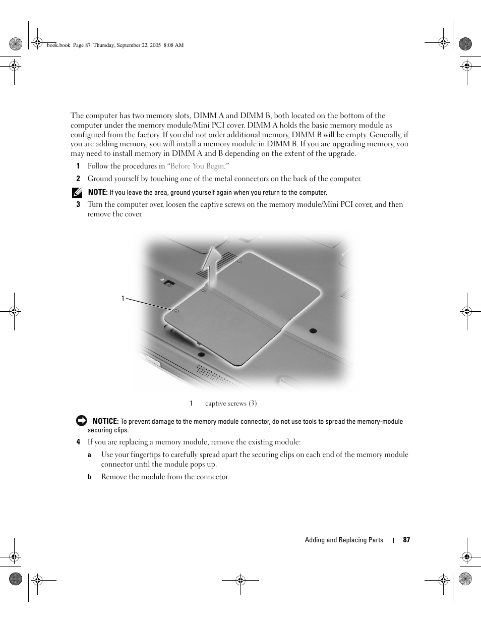 Dell Inspiron 1300 User Manual | Page 87 / 142