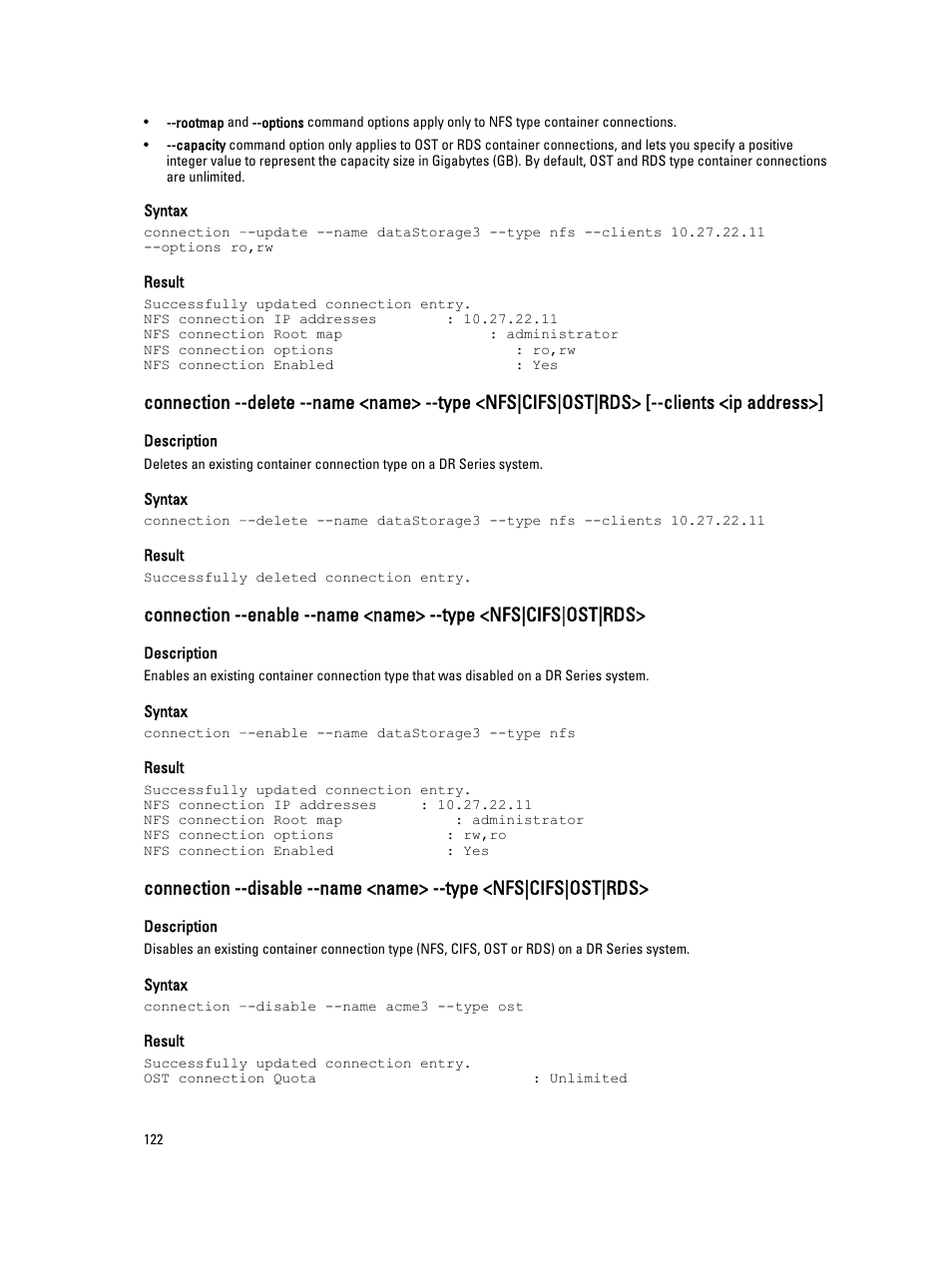 Dell PowerVault DR2000v User Manual | Page 122 / 150