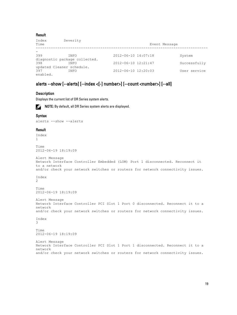 Dell PowerVault DR2000v User Manual | Page 19 / 150