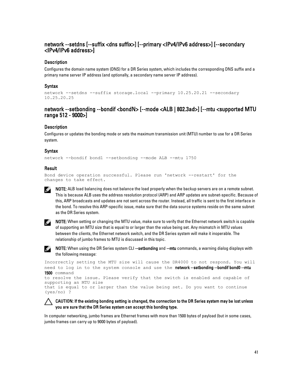 Dell PowerVault DR2000v User Manual | Page 41 / 150