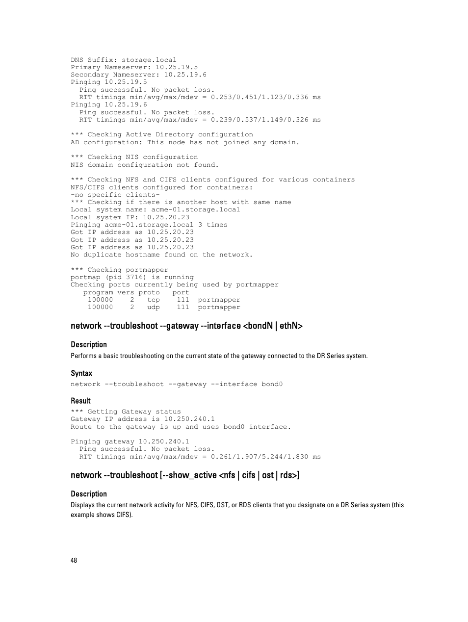 Dell PowerVault DR2000v User Manual | Page 48 / 150