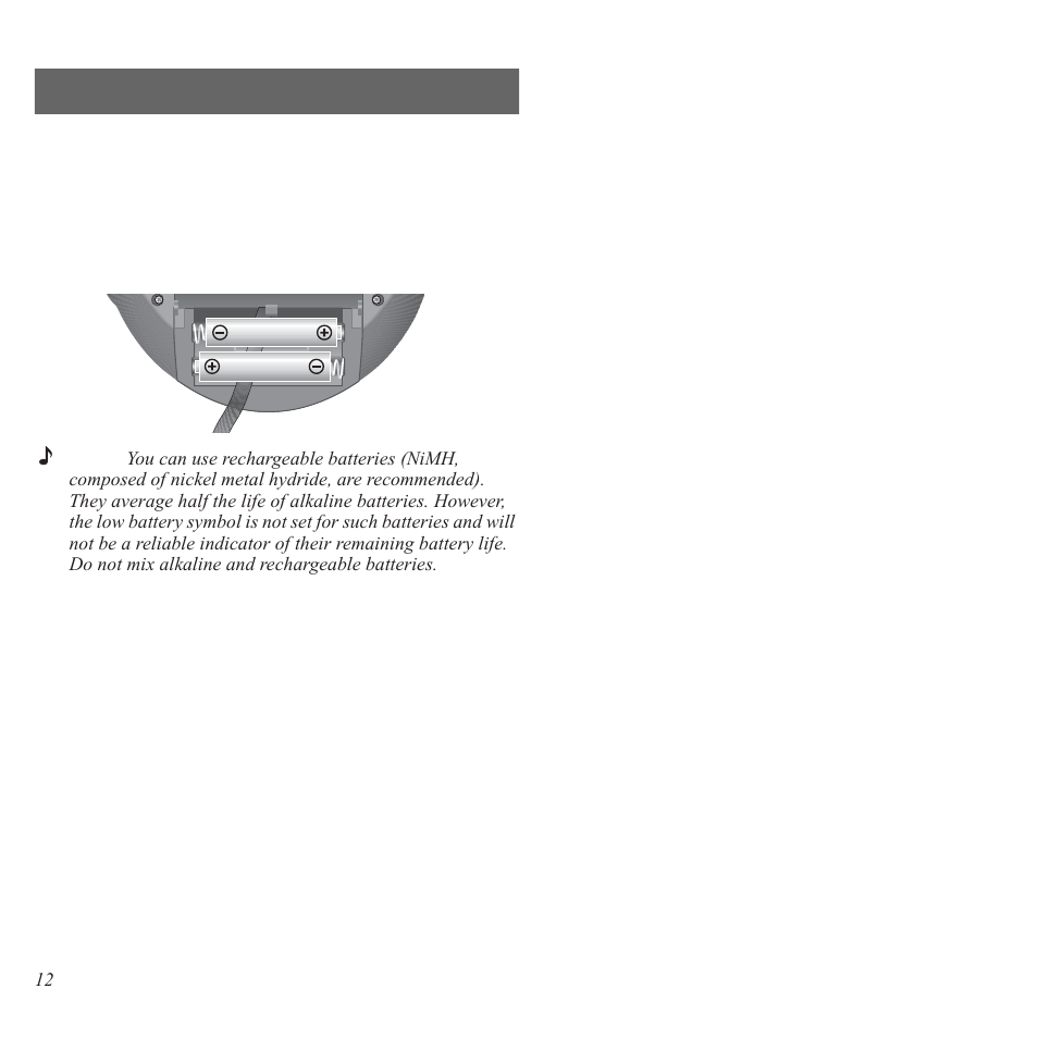Battery replacement, Cleaning the cd player, Care | Bose PM-1 User Manual | Page 12 / 14
