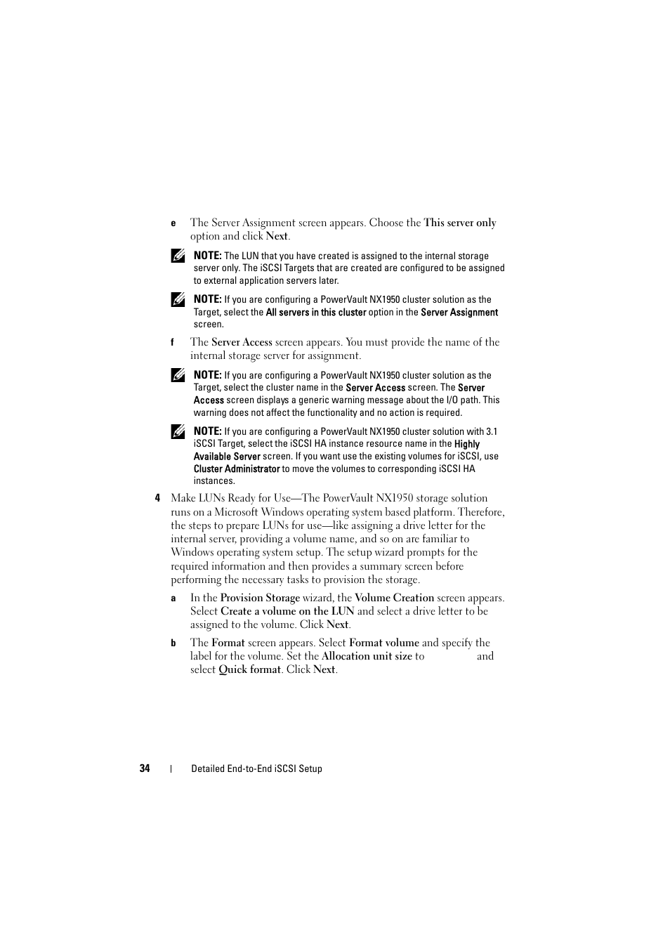Dell PowerVault NX1950 User Manual | Page 34 / 70