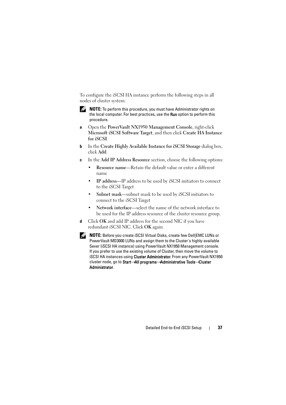 Dell PowerVault NX1950 User Manual | Page 37 / 70