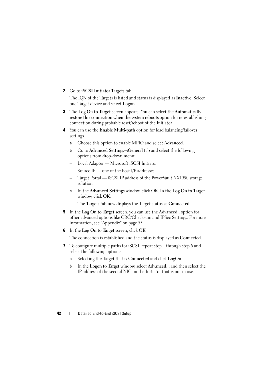 Dell PowerVault NX1950 User Manual | Page 42 / 70