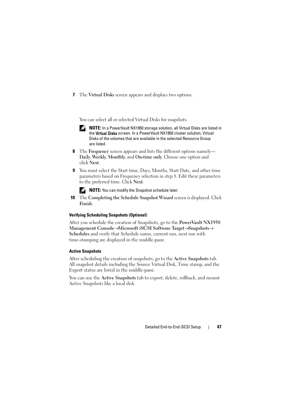 Dell PowerVault NX1950 User Manual | Page 47 / 70