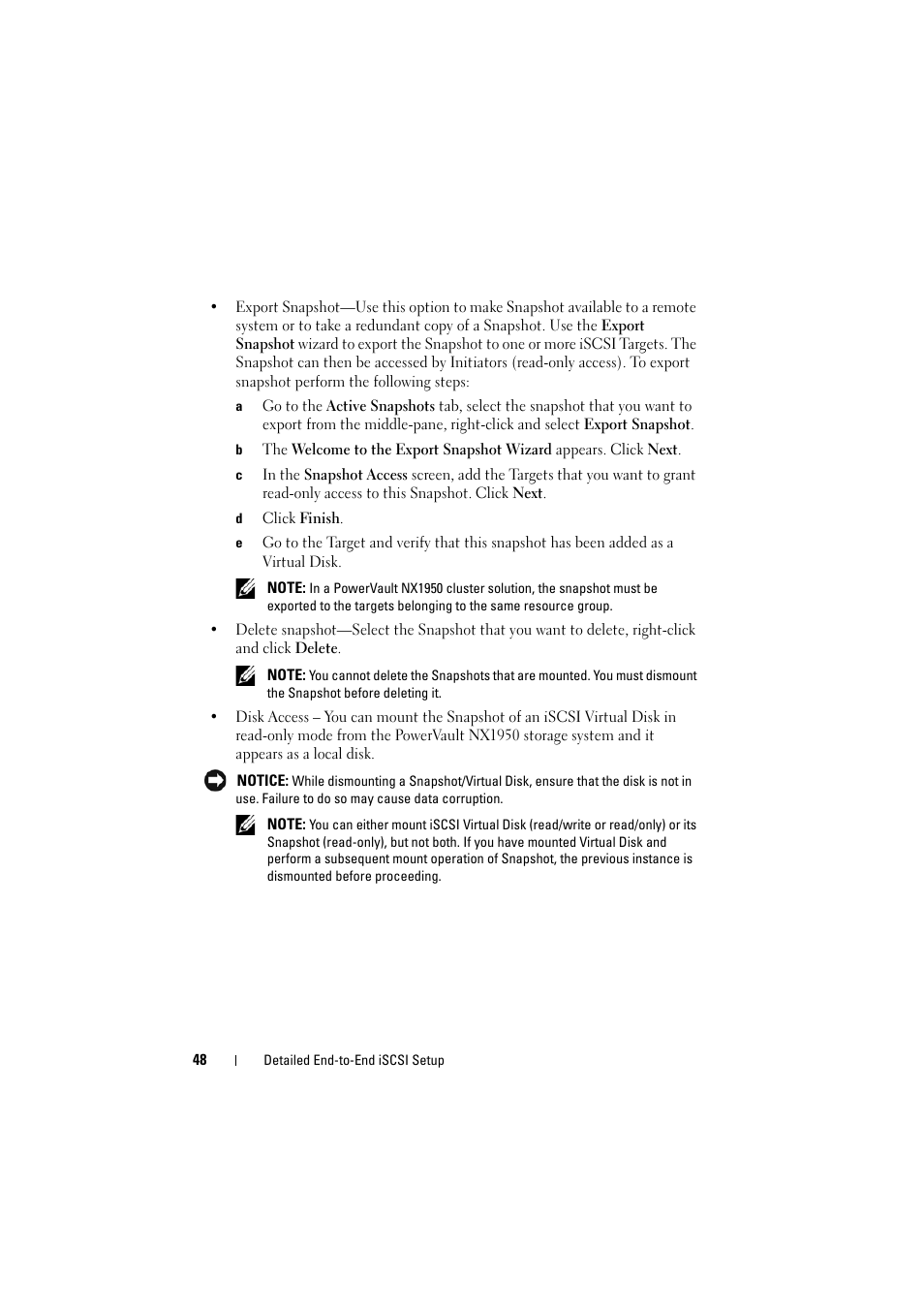 Dell PowerVault NX1950 User Manual | Page 48 / 70