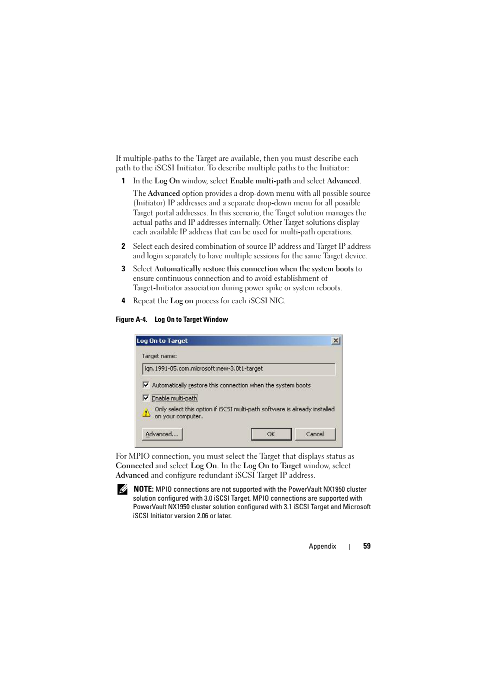 Dell PowerVault NX1950 User Manual | Page 59 / 70