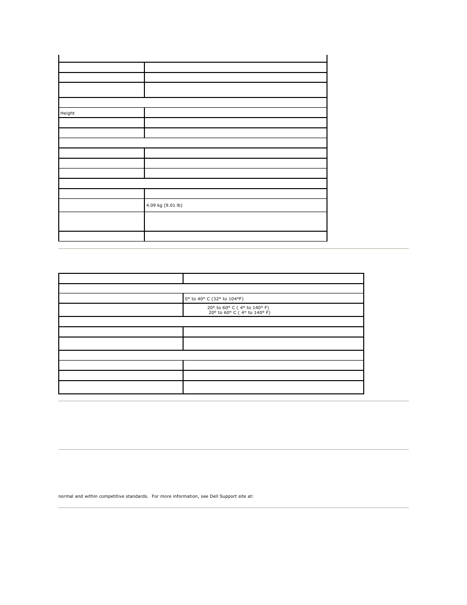 Plug and play capability, Lcd monitor quality & pixel policy, Maintenance guidelines | Environmental, Caring for your monitor | Dell ST2220L Monitor User Manual | Page 9 / 33
