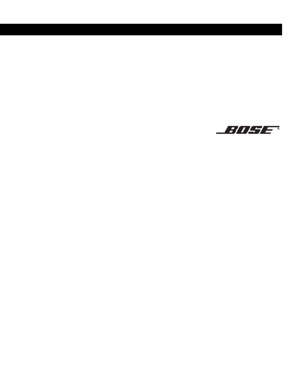 Bose Companion 3 User Manual | 16 pages