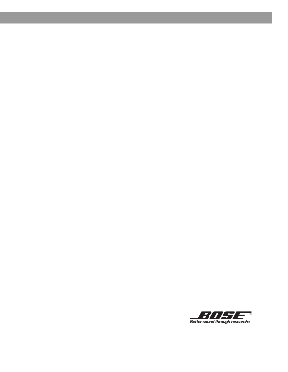 Bose Companion 3 User Manual | Page 16 / 16