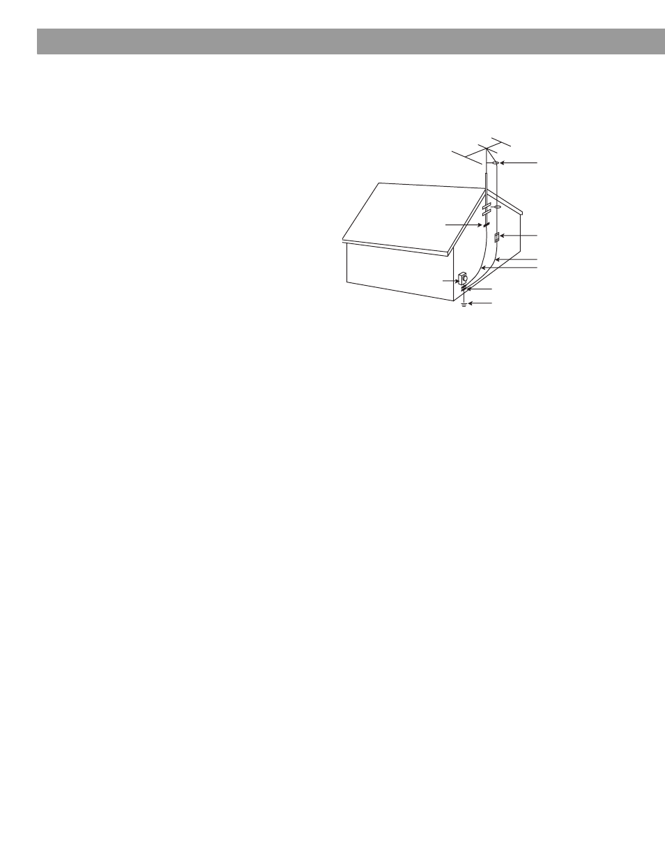 Important safety instructions, Antenna grounding | Bose Companion 3 User Manual | Page 4 / 16