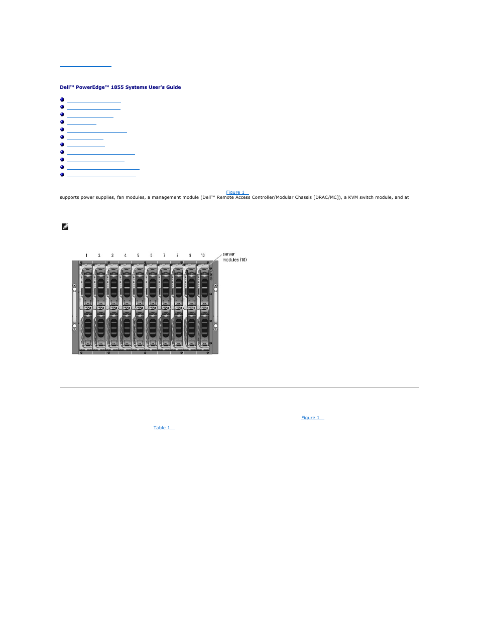 System overview, System status features | Dell POWEREDGE 1855 User Manual | Page 6 / 32