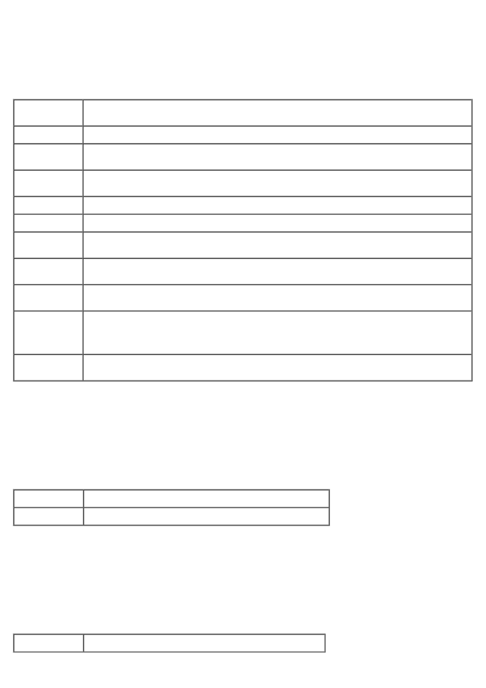 Parallel settings, Network settings | Dell 5100cn Color Laser Printer User Manual | Page 18 / 298