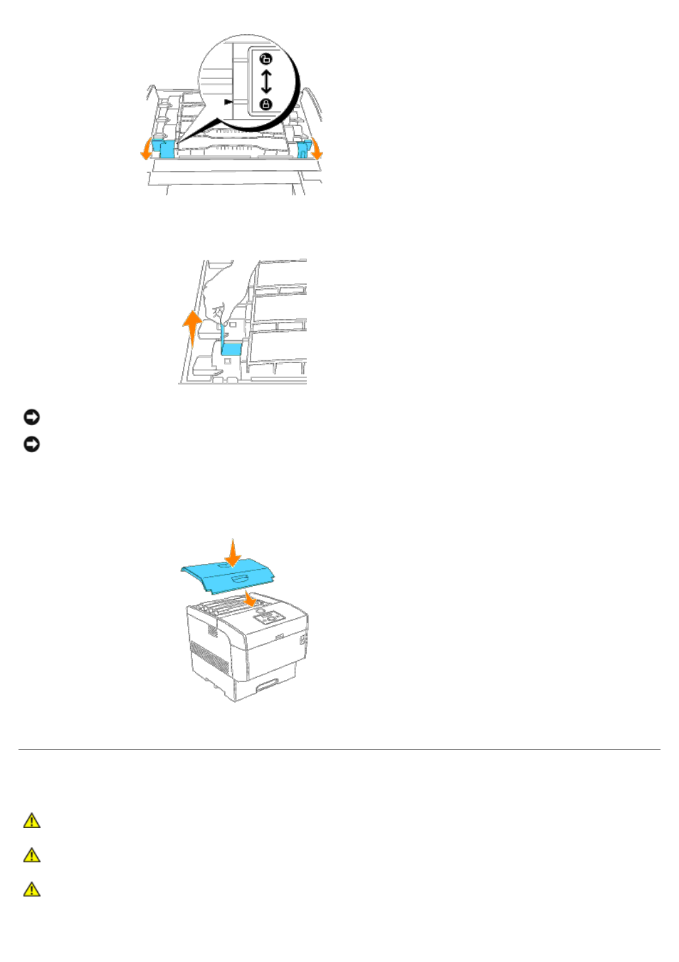 Replacing the transfer roller | Dell 5100cn Color Laser Printer User Manual | Page 202 / 298