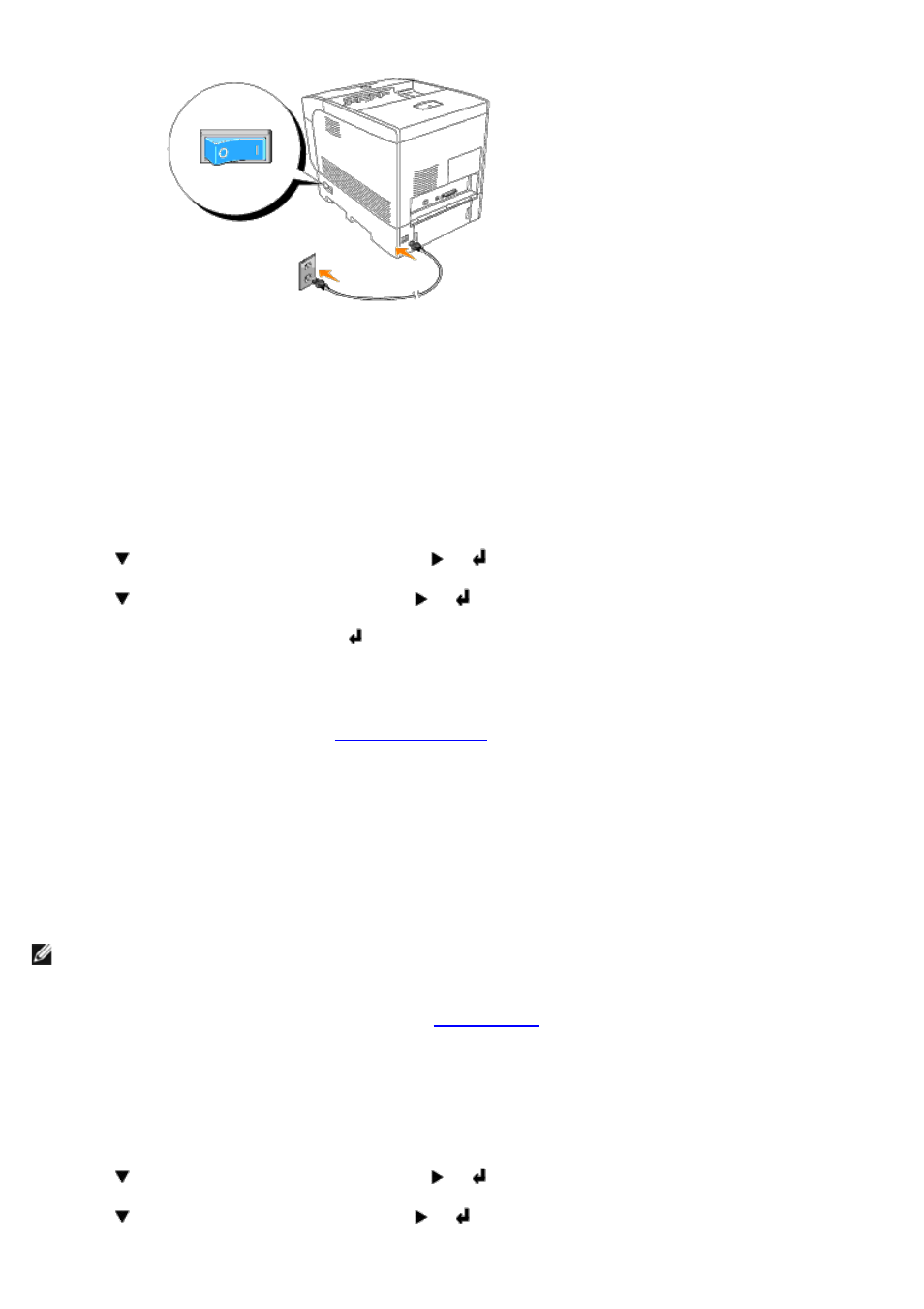 Print and check the printer settings page, Assign an ip address | Dell 5100cn Color Laser Printer User Manual | Page 45 / 298