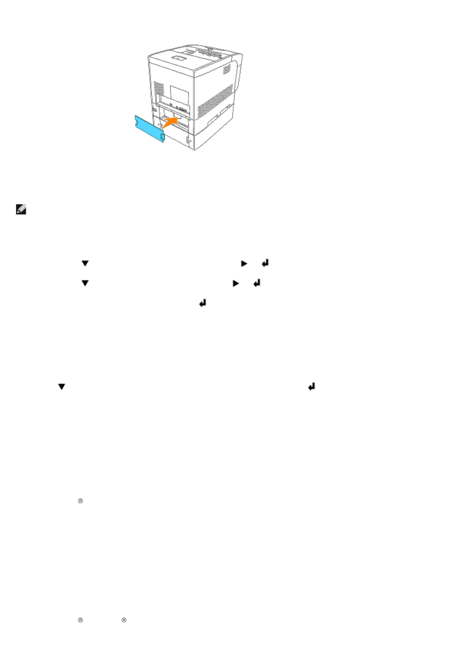 When using pcl driver, Windows xp/windows server 2003 | Dell 5100cn Color Laser Printer User Manual | Page 50 / 298