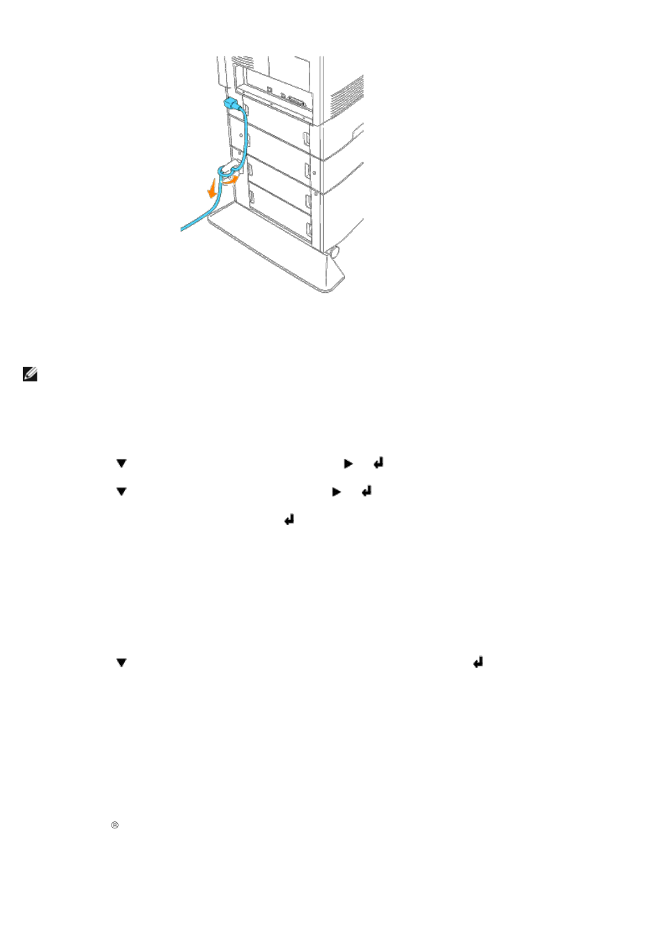 When using pcl driver, Windows xp/server 2003 | Dell 5100cn Color Laser Printer User Manual | Page 62 / 298