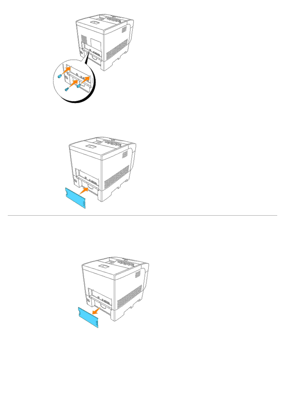 Installing the hard drive | Dell 5100cn Color Laser Printer User Manual | Page 70 / 298
