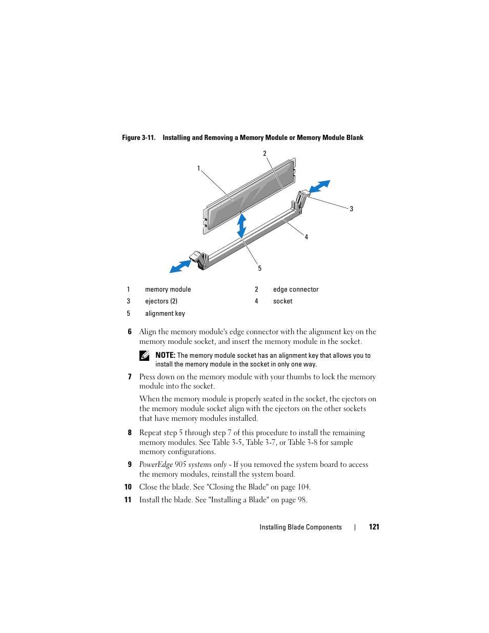Dell PowerEdge M600 User Manual | Page 121 / 236