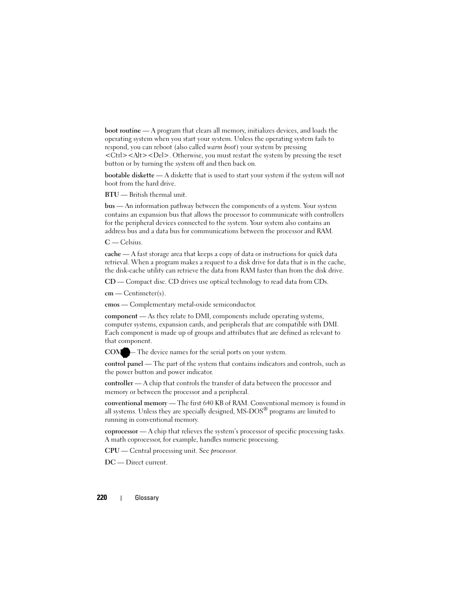 Dell PowerEdge M600 User Manual | Page 220 / 236