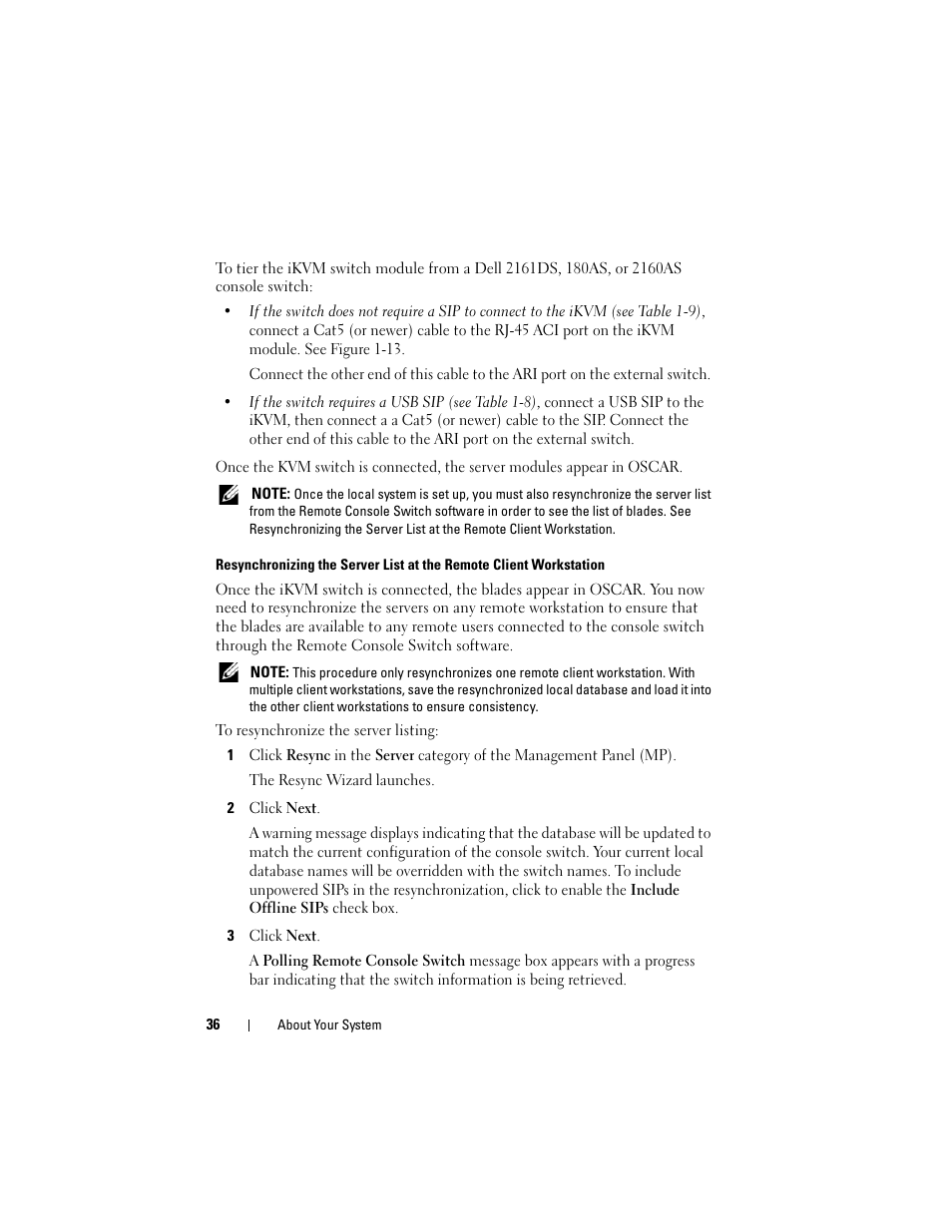 Dell PowerEdge M600 User Manual | Page 36 / 236