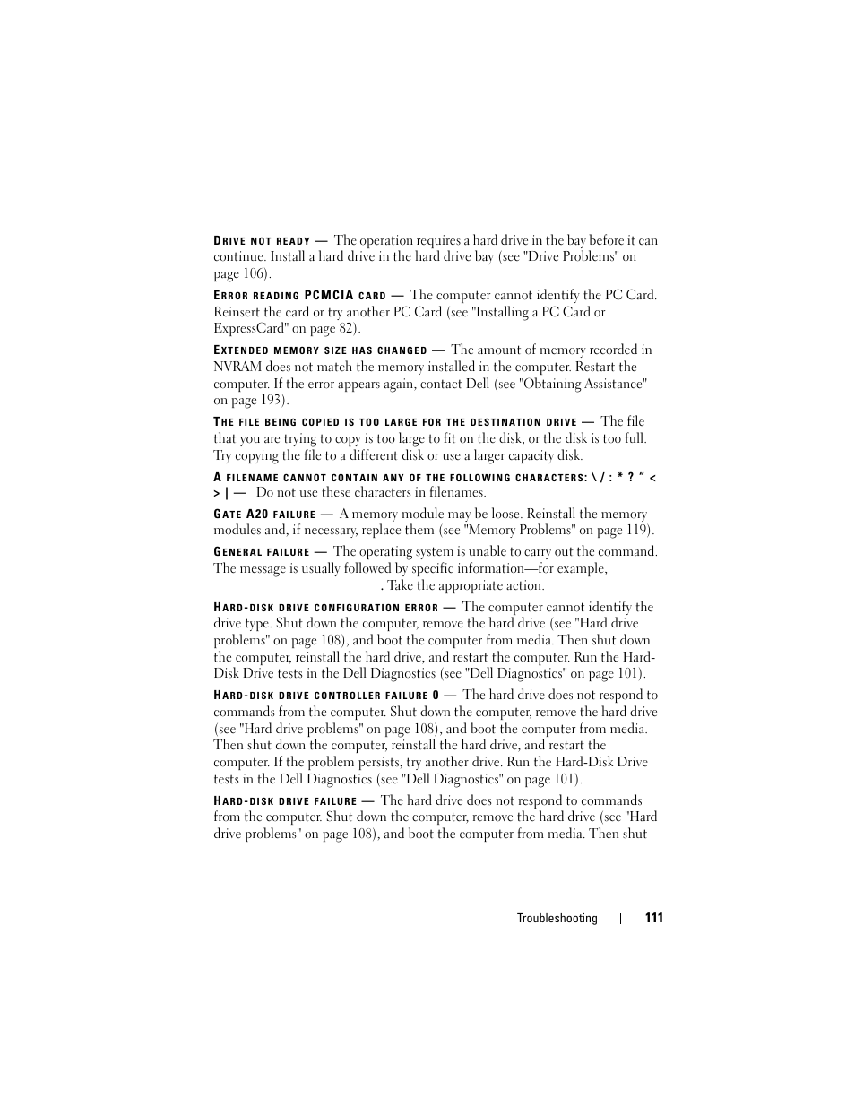 Dell Latitude D630C (Late 2008) User Manual | Page 111 / 218