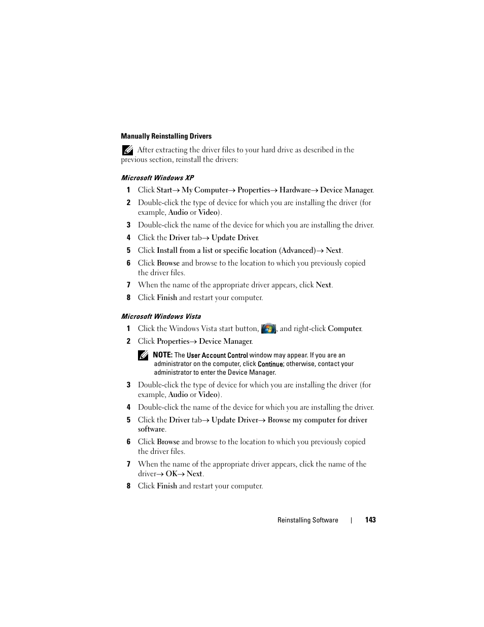 Dell Latitude D630C (Late 2008) User Manual | Page 143 / 218