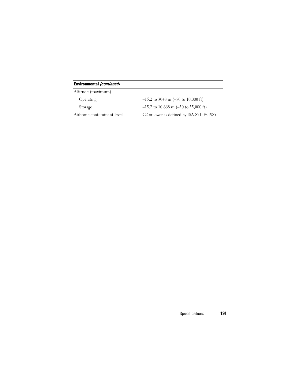Dell Latitude D630C (Late 2008) User Manual | Page 191 / 218